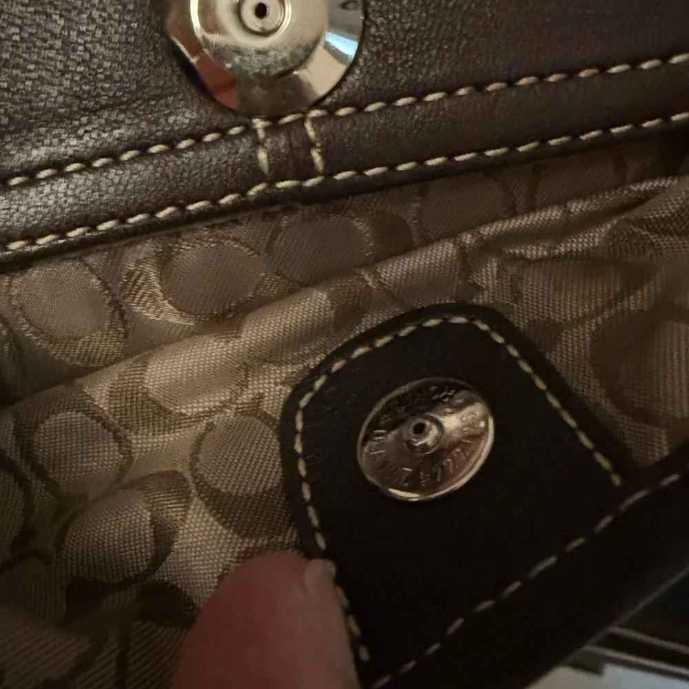 Vintage Y2K 2003 Coach Soho Ergo - Suede Leather